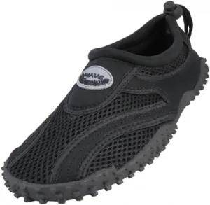 The Wave - Mens Aqua Shoe, 1185M Black/Black 10