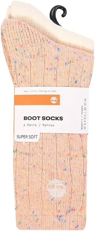 Timberland Women's Boot Socks (2 Pairs)