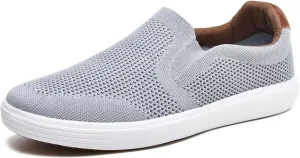 TIOSEBON Men's Mesh Slip on Walking Shoes-Comfortable Drving Loafer Fashion Sneaker