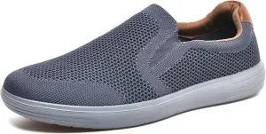 TIOSEBON Men's Mesh Slip on Walking Shoes-Comfortable Drving Loafer Fashion Sneaker