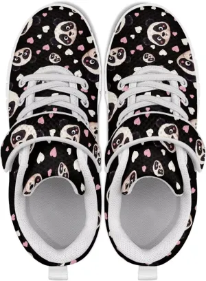 Toddler Boys Girls Sneakers Comfaortable Lace Up Outdoor Shoes Lightweight Soft Air Shoes for Parks US 11-15 White Sole