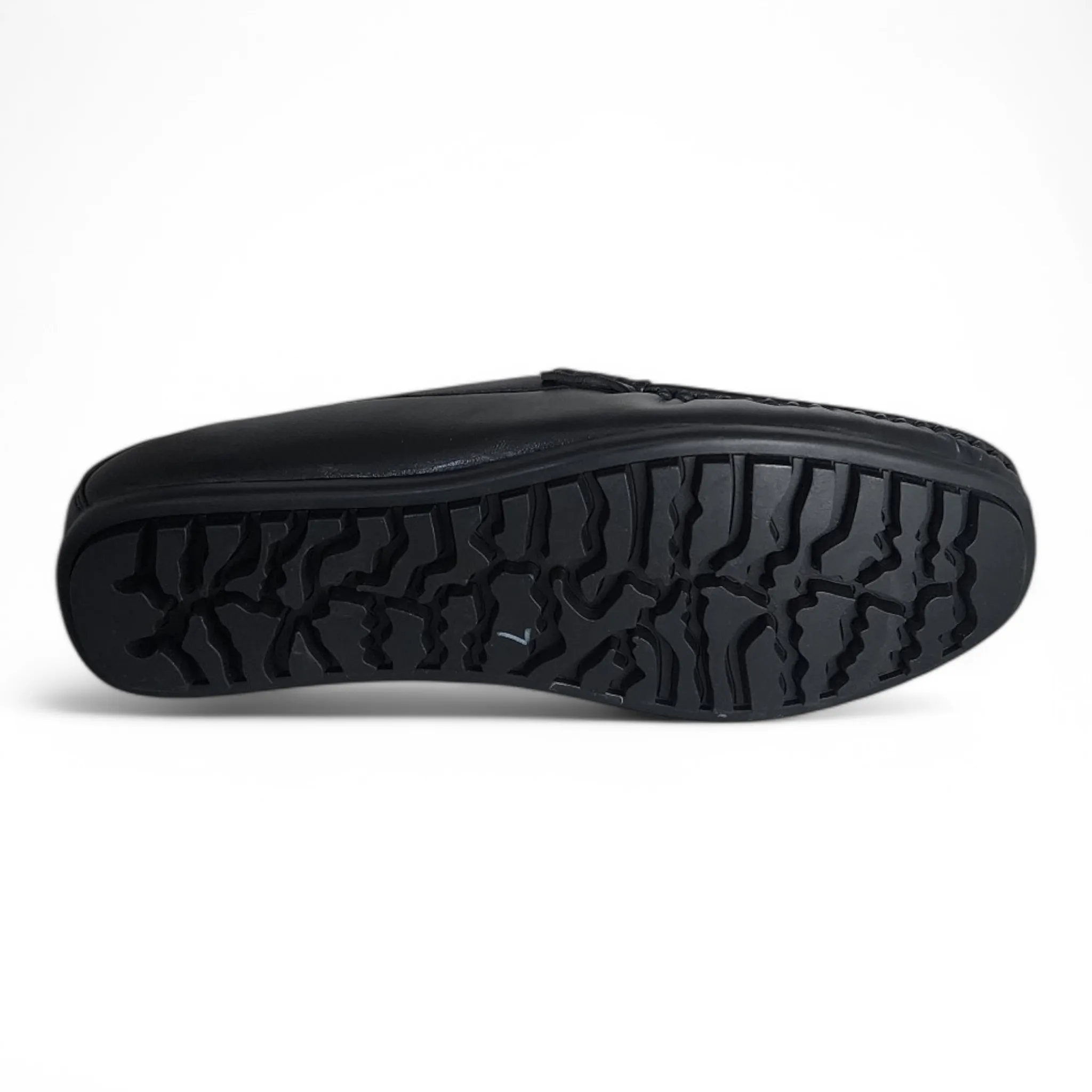 TRY IT 786 BLACK Men's Loafers Shoes
