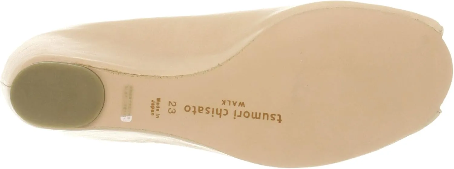 Tsumori Chisato Walk 4063 Chisato Walk Inheel Open Toe Pumps