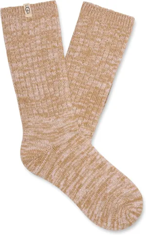 UGG Women's Rib Knit Slouchy Crew Sock
