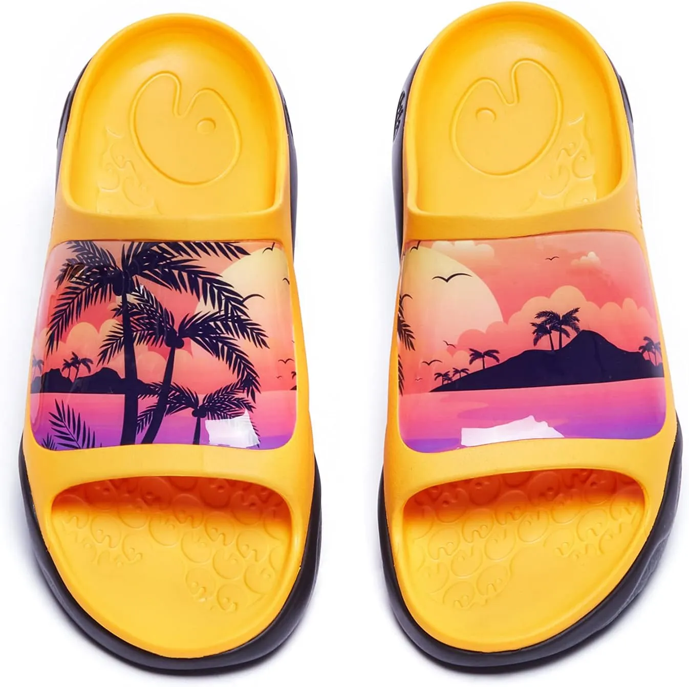 UIN Men's Casual Sandals Comfort Slippers Soft Quick Drying Non-Slip for Beach, Outdoor & Indoor Summer Vibe