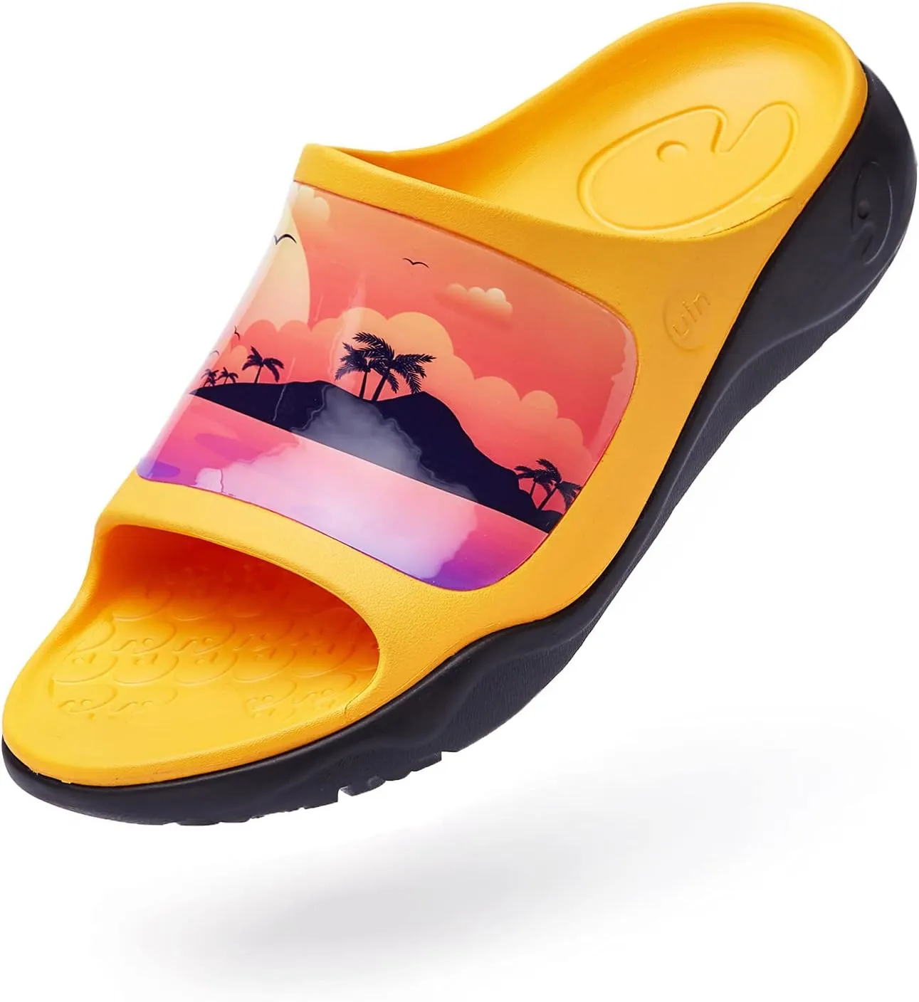 UIN Men's Casual Sandals Comfort Slippers Soft Quick Drying Non-Slip for Beach, Outdoor & Indoor Summer Vibe