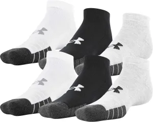 Under Armour Adult Performance Tech Low Cut Socks (3 and 6 Pack)