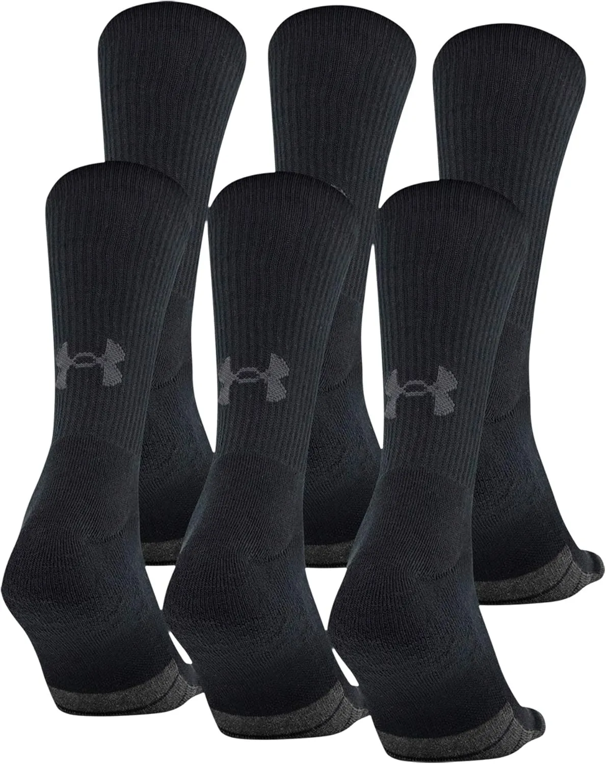 Under Armour Performance Tech Crew Socks, Multipairs