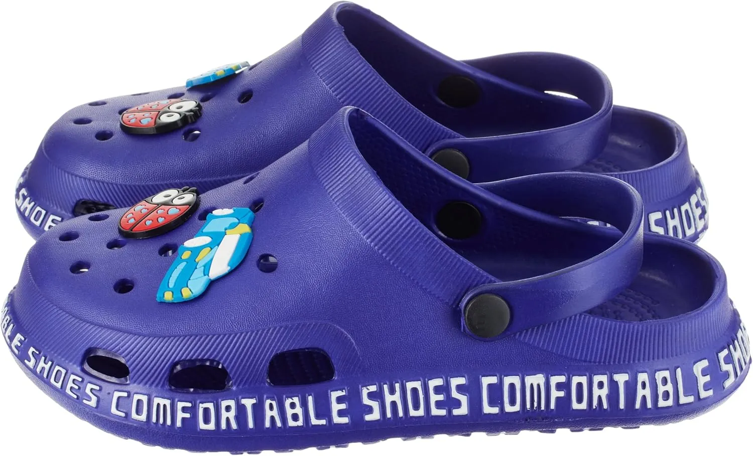 Unisex Boys Girls Kids Cartoon Cute Soft Soled Rubber and EVA Clogs Slippers