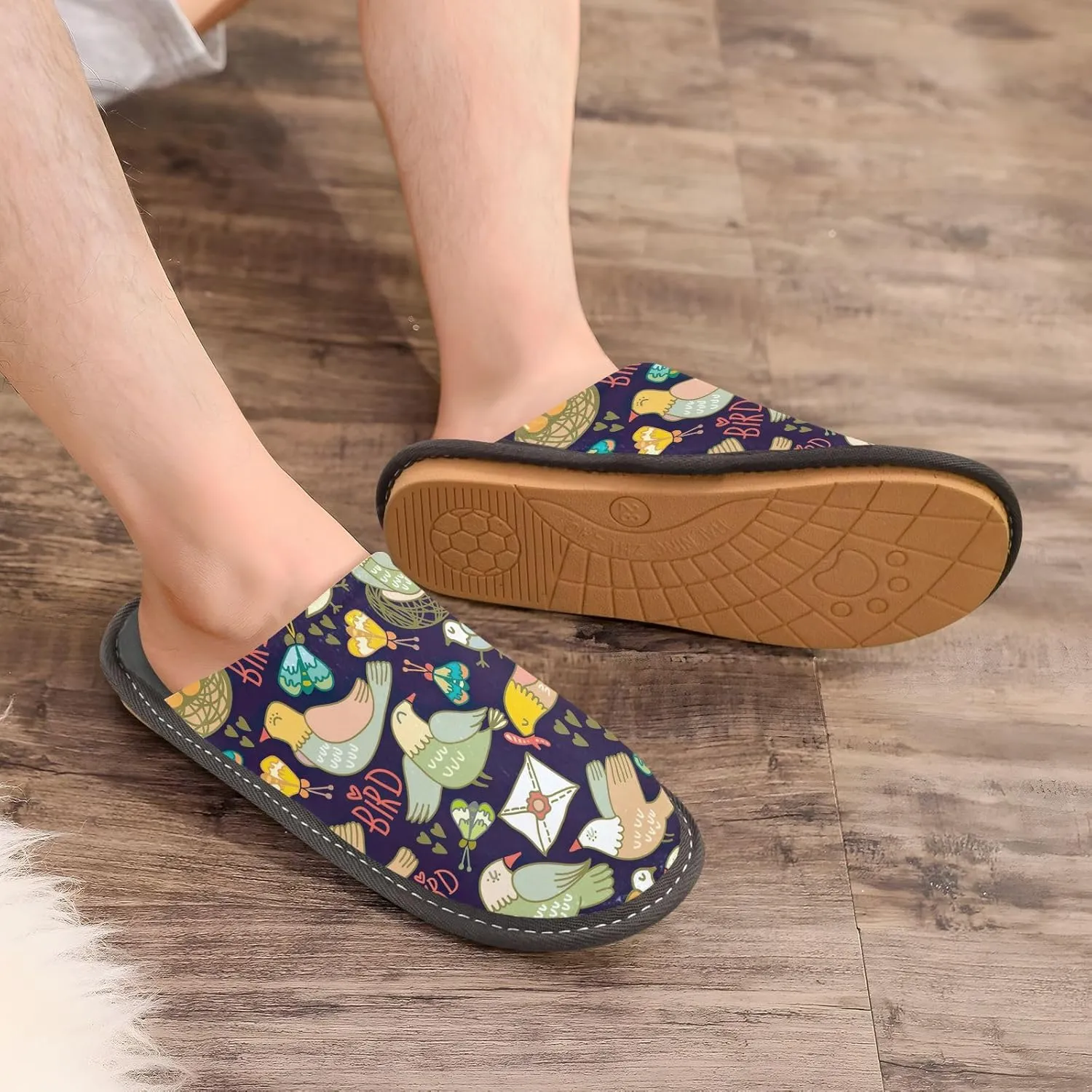 Unisex Slippers for Home Womens Bedroom Shoes Indoor Outdoor Slippers