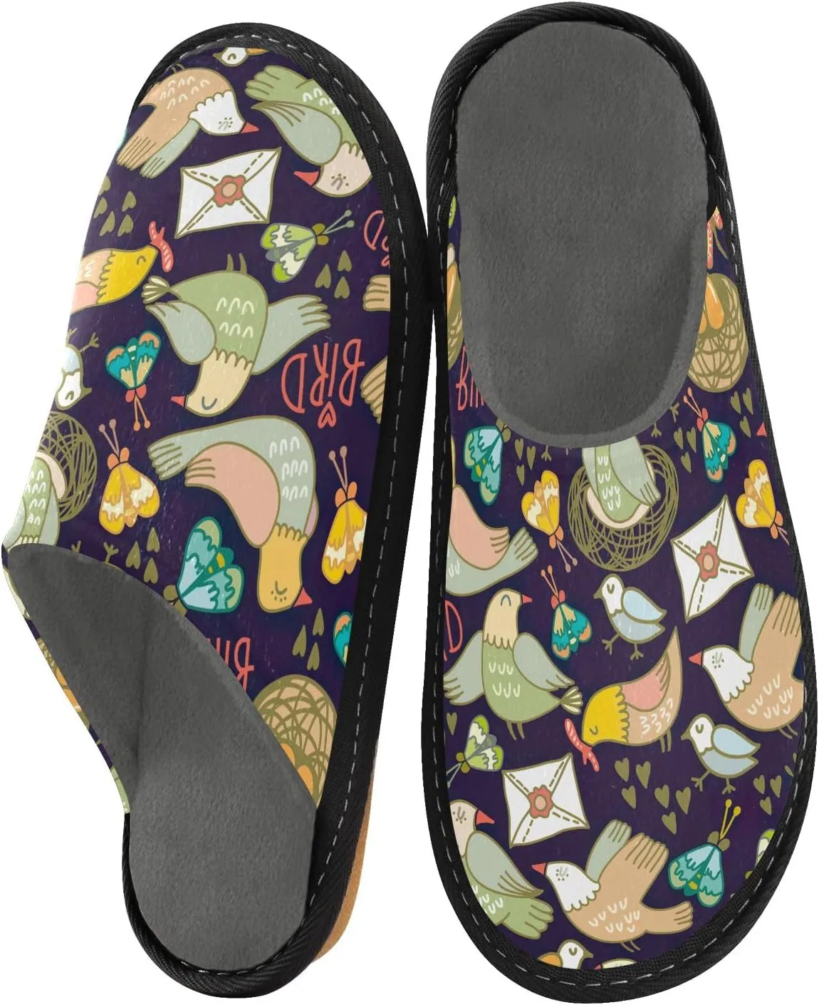 Unisex Slippers for Home Womens Bedroom Shoes Indoor Outdoor Slippers