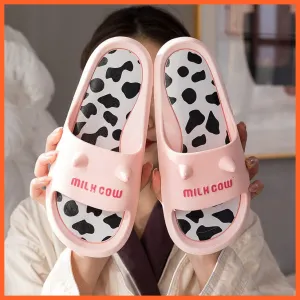 Unisex Summer Home Slippers | Cute Soft Non-Slip Flip Flops