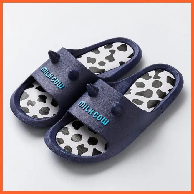 Unisex Summer Home Slippers | Cute Soft Non-Slip Flip Flops