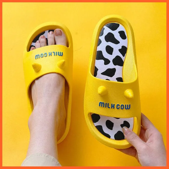 Unisex Summer Home Slippers | Cute Soft Non-Slip Flip Flops