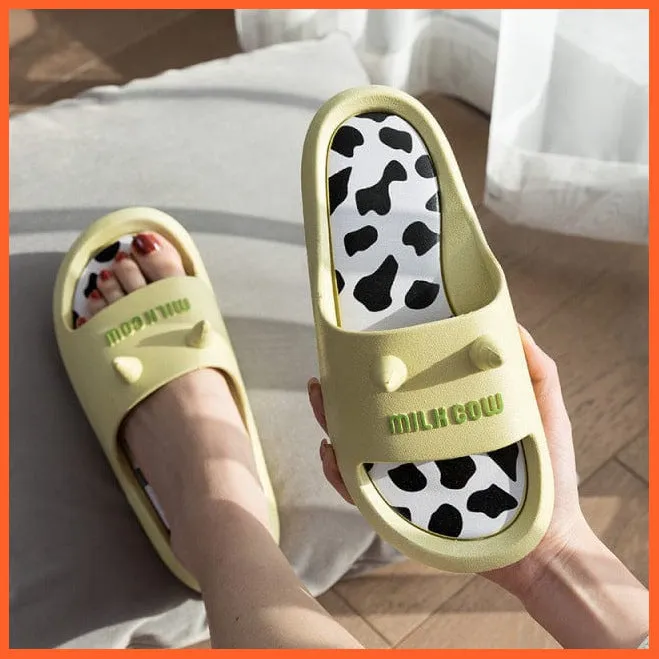 Unisex Summer Home Slippers | Cute Soft Non-Slip Flip Flops