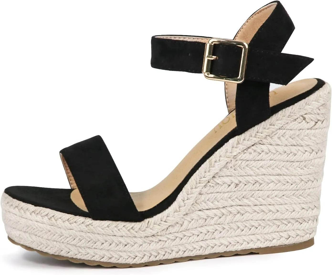 UTIKLIOU Wedge Sandals for Women Platform Sandals Open Toe Wedge Heels Casual Summer Sandals