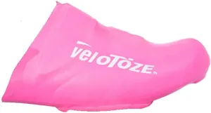 veloToze Toe Cover for Road Cycling Shoes - Keep feet Warmer in Cool, Spring and Fall Weather; Wear on Cleated Road Cycling Shoes - for Men and Women