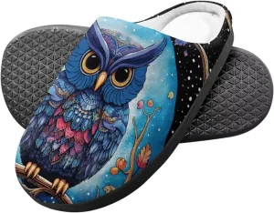 Veniyate Kids Fuzzy House Memory Foam Slippers Bedroom Shoes Cozy Indoor Slide for Boys Girls