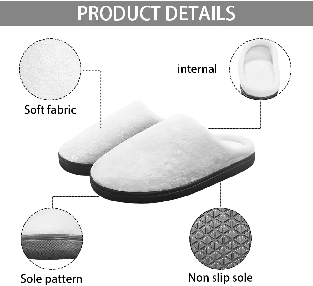 Veniyate Kids Fuzzy House Memory Foam Slippers Bedroom Shoes Cozy Indoor Slide for Boys Girls