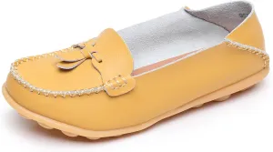 VenusCelia Women's Decoration Comfort Walking Flat Loafer
