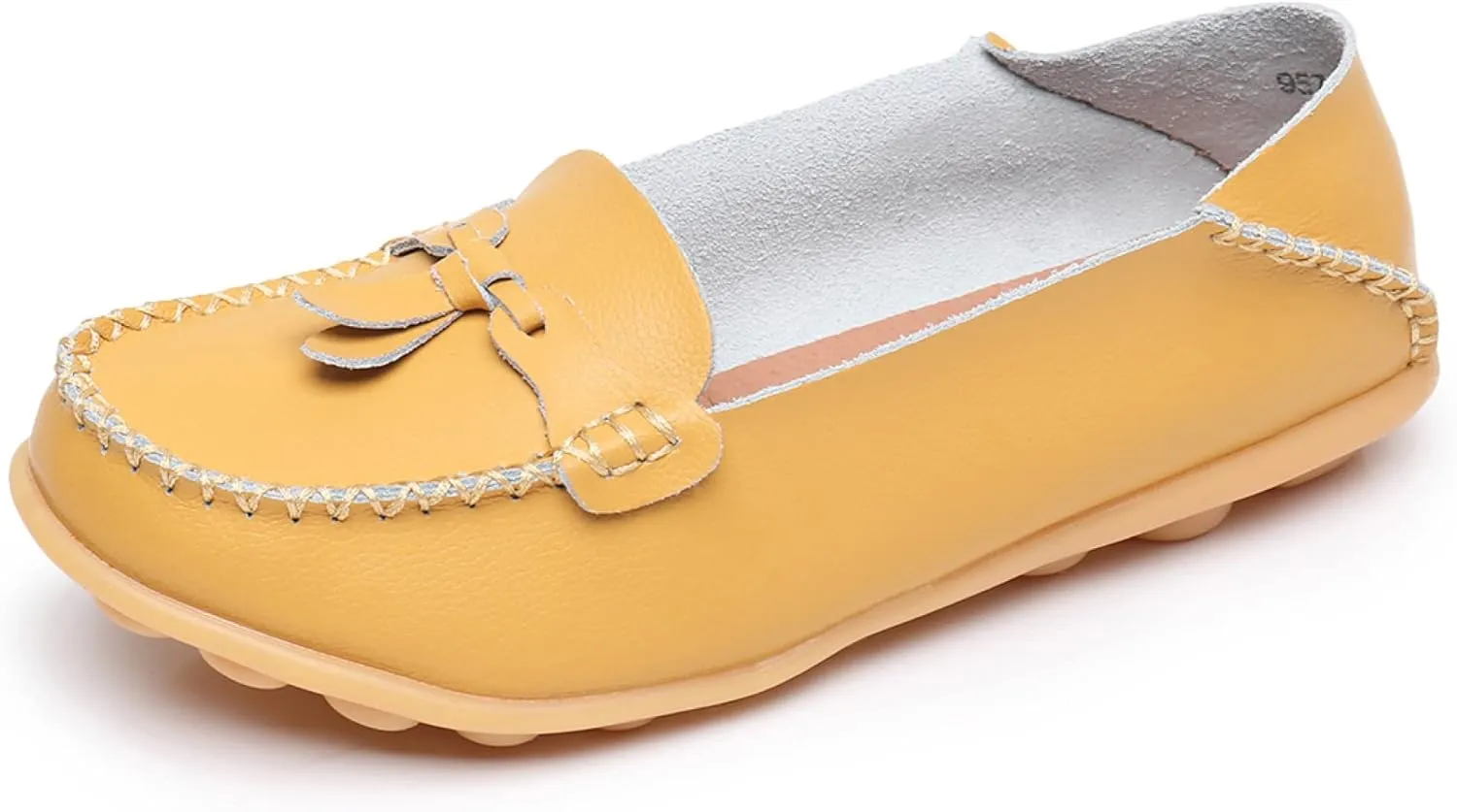 VenusCelia Women's Decoration Comfort Walking Flat Loafer
