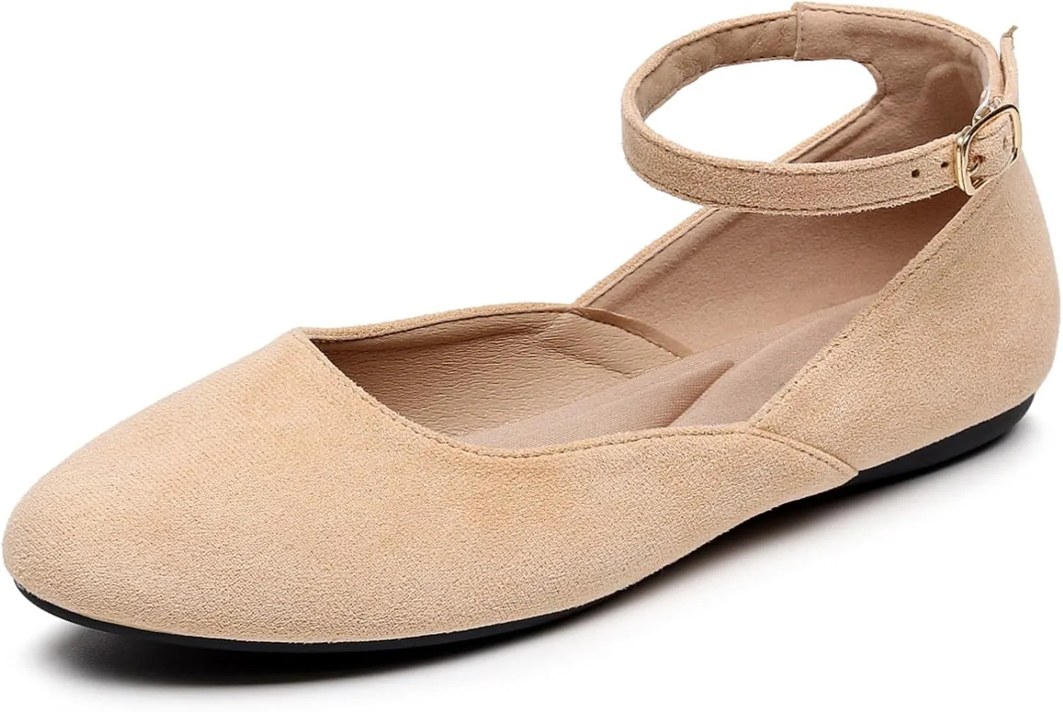 VenusCelia Women's Serenity Strap Flats Shoe