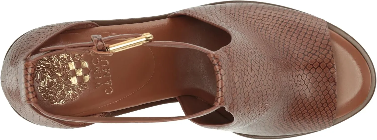 Vince Camuto Women's Frasper Buckle High Heel Bootie Ankle Boot