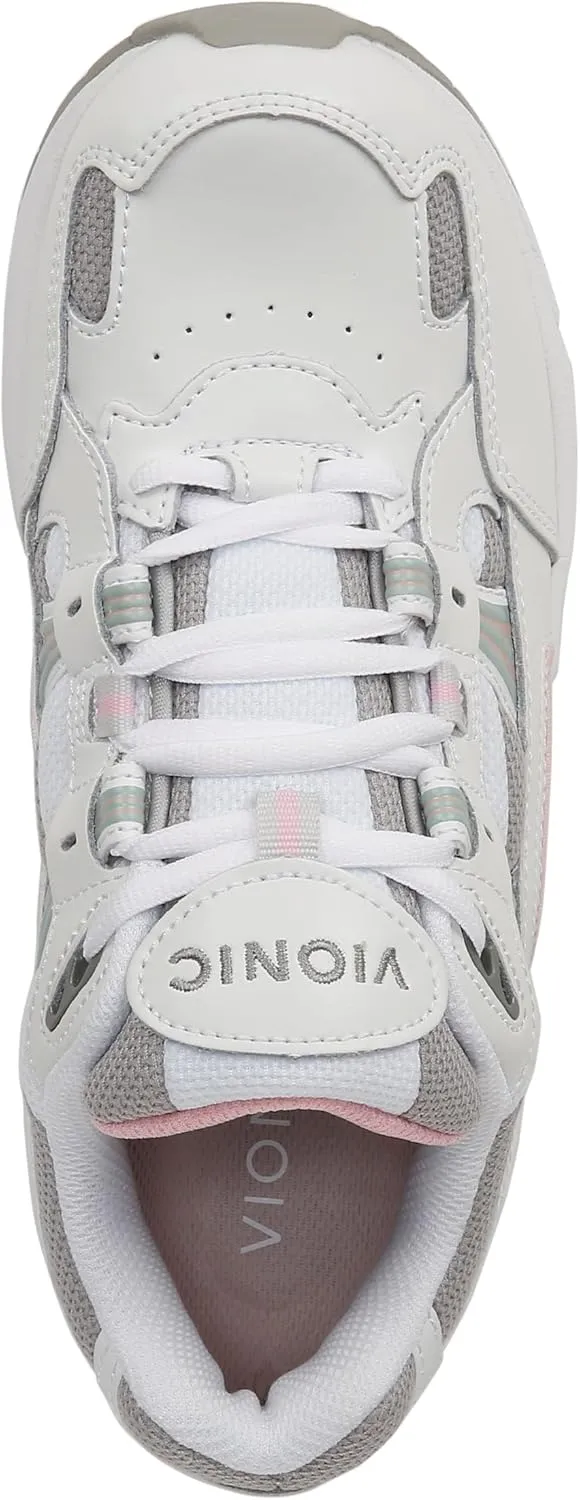 Vionic Women's Walker Classic Comfortable Leisure Shoes- Supportive Walking Sneakers That Include Three-Zone Comfort with Orthotic Insole Arch Support