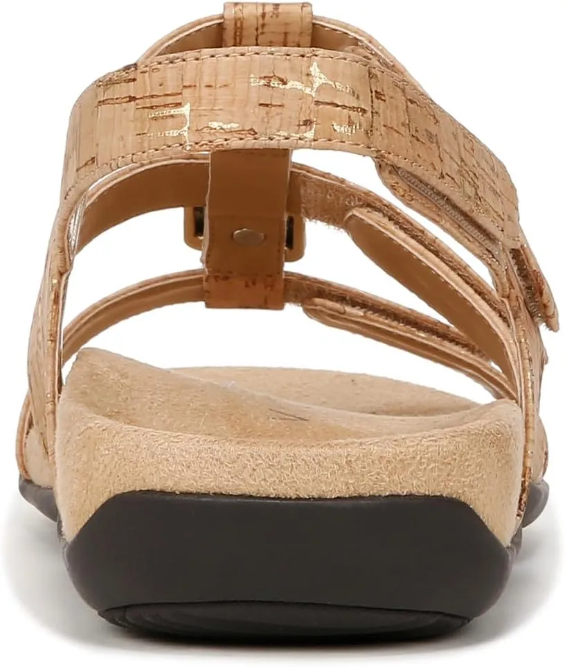 Vionic Women's Women's Rest Amber Backstrap Sandal - Ladies Adjustable Walking Sandals with Concealed Orthotic Arch Support