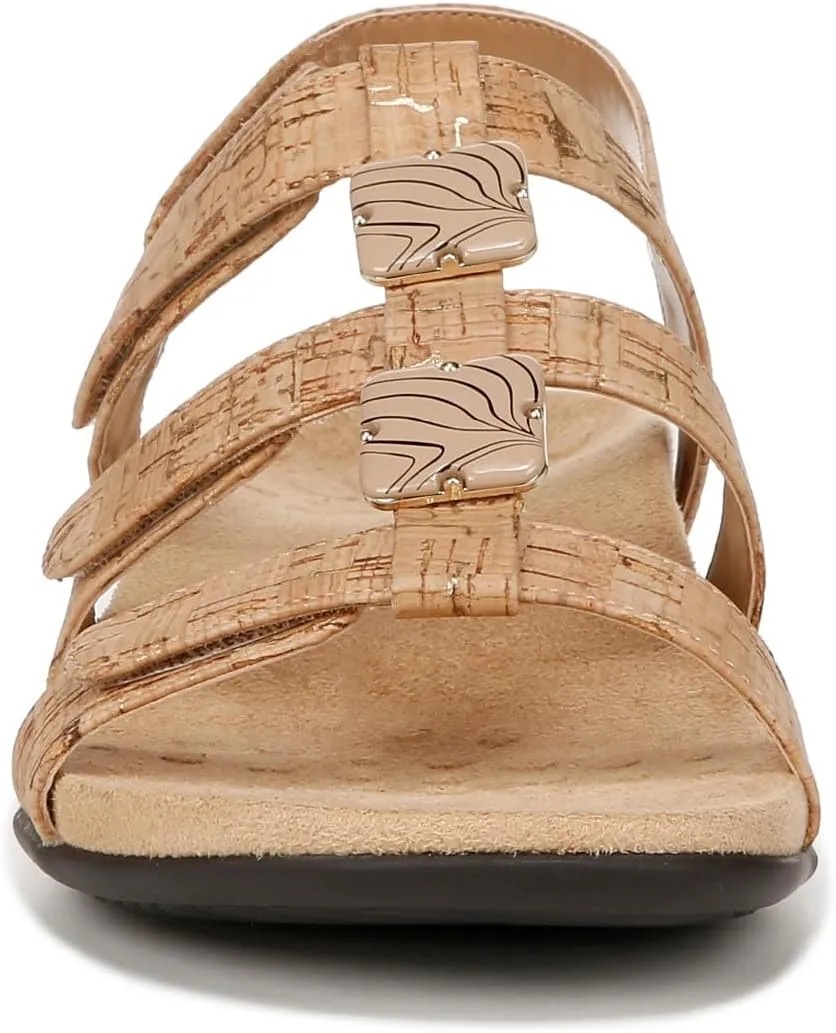 Vionic Women's Women's Rest Amber Backstrap Sandal - Ladies Adjustable Walking Sandals with Concealed Orthotic Arch Support