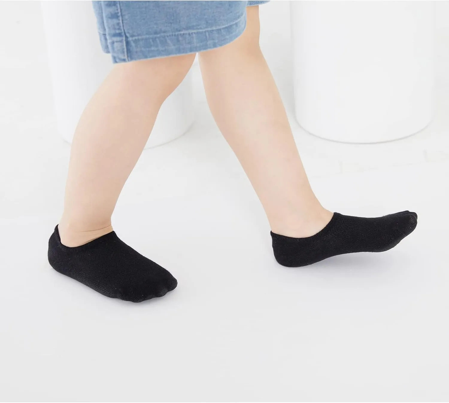 VWU Baby No Show Socks Toddler Low Cut Cotton Socks Animal 0-9T 6/10 Pack