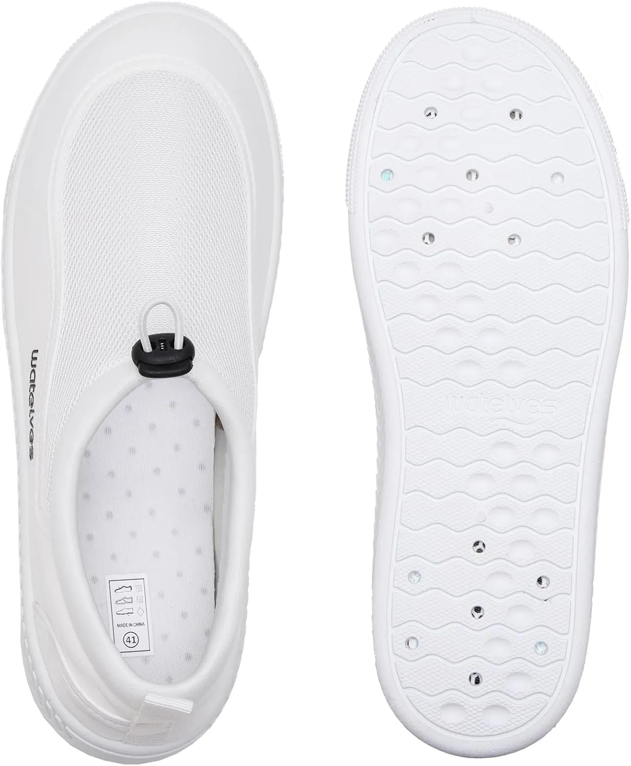 WateLves Water Shoes for Women and Men - Quick-Dry Multi-Purpose Casual Water Sneakers Slip-On with Drainage Holes - Lightweight, Breathable Aqua Shoes for Swim Beach Walking