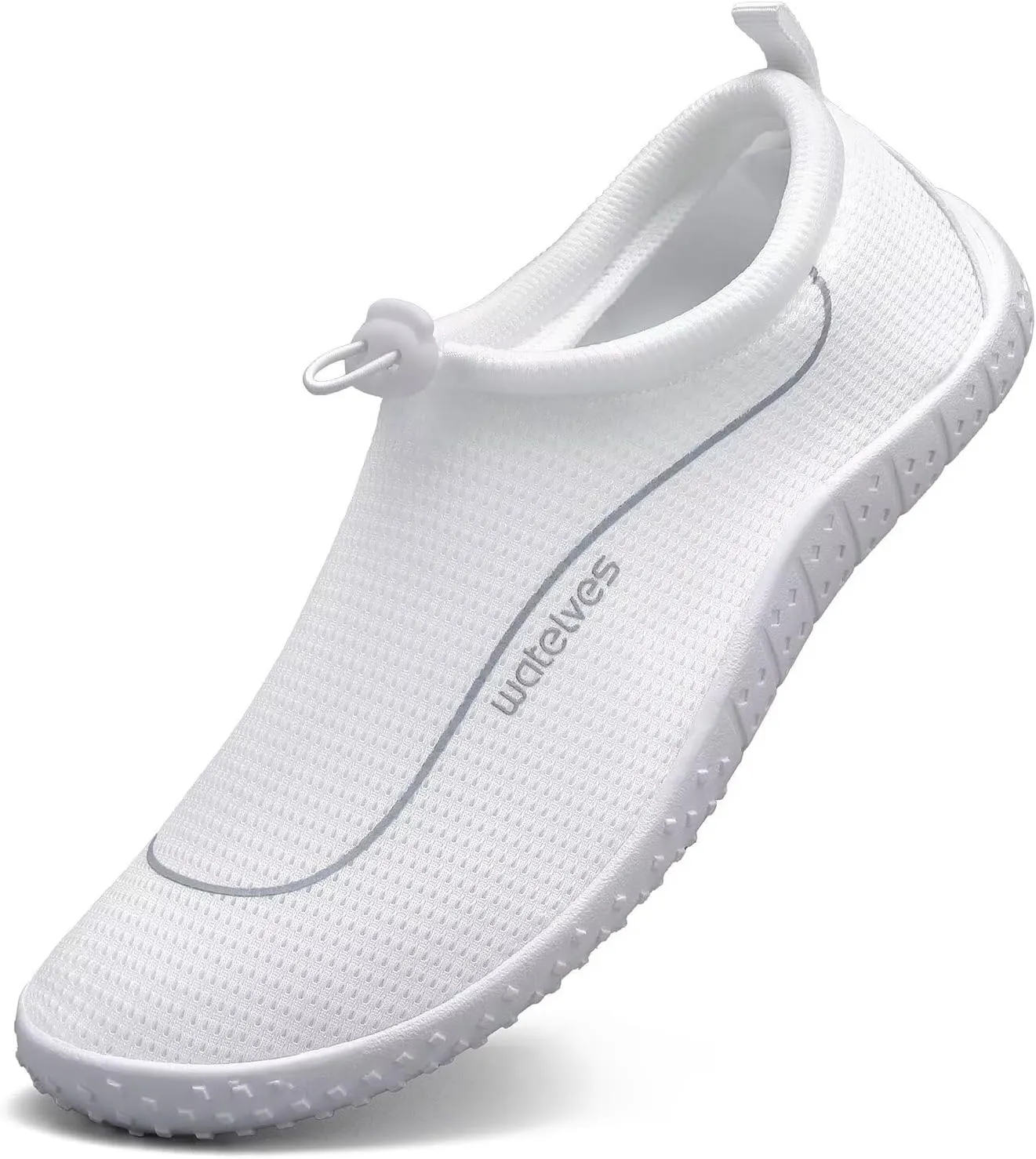 WateLves Water Shoes Womens Mens Multi-Purpose Barefoot Shoes Beach Swim Yoga Aqua Socks with Adjustable Buckle Thick Sole for Indoor Outdoor