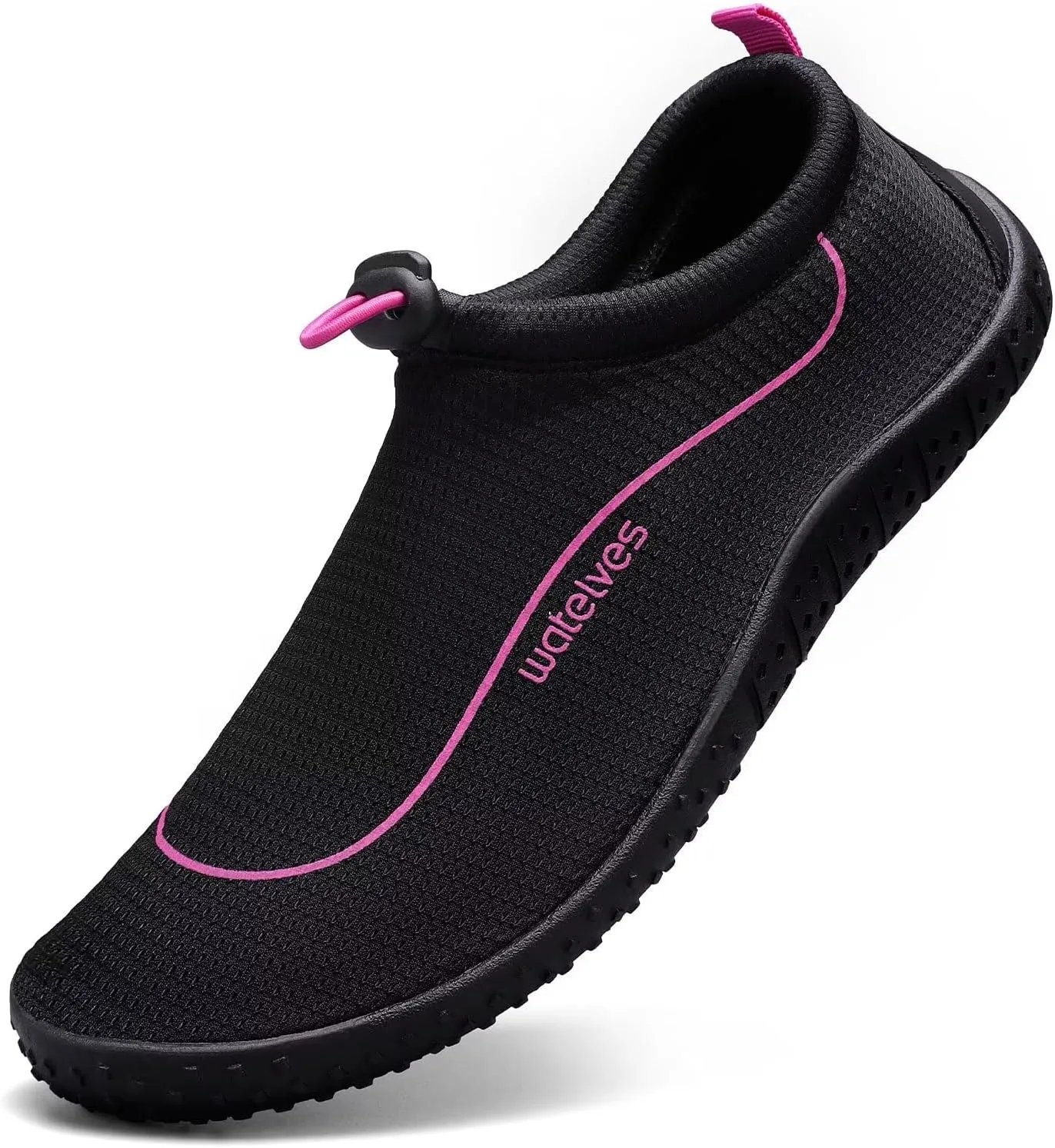 WateLves Water Shoes Womens Mens Multi-Purpose Barefoot Shoes Beach Swim Yoga Aqua Socks with Adjustable Buckle Thick Sole for Indoor Outdoor