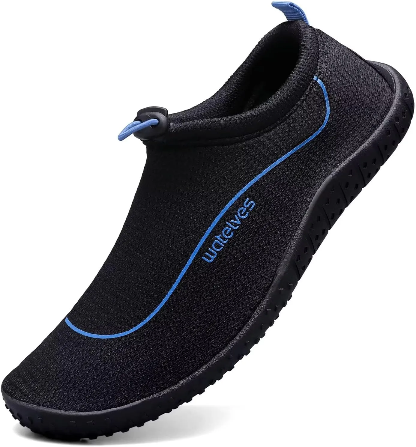 WateLves Water Shoes Womens Mens Multi-Purpose Barefoot Shoes Beach Swim Yoga Aqua Socks with Adjustable Buckle Thick Sole for Indoor Outdoor
