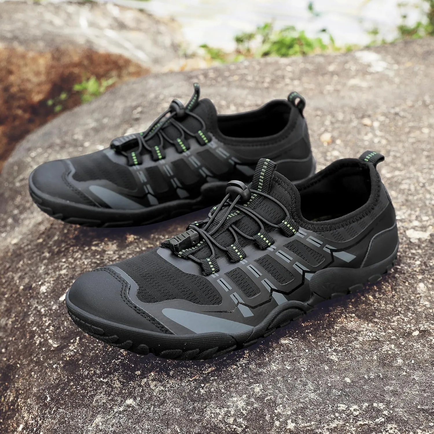 Water Shoes Wide Width for Women Men Swim Beach Barefoot Shoes Quick Drying Aqua Shoes for Pool Diving Boating River Yoga Lake Surfing