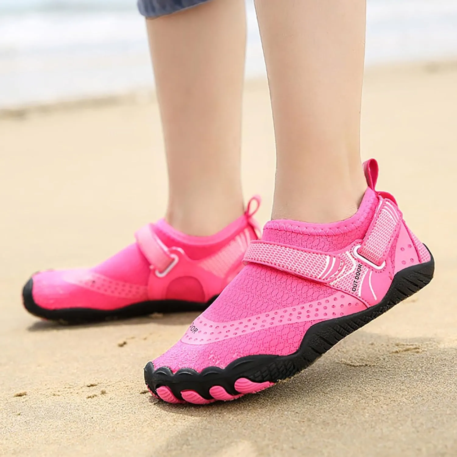 Water Shoes Women Men Barefoot Quick Dry Aqua Beach Swim Pool Surf Yoga Hiking Kayaking Lightweight Non Slip Outdoor Activities