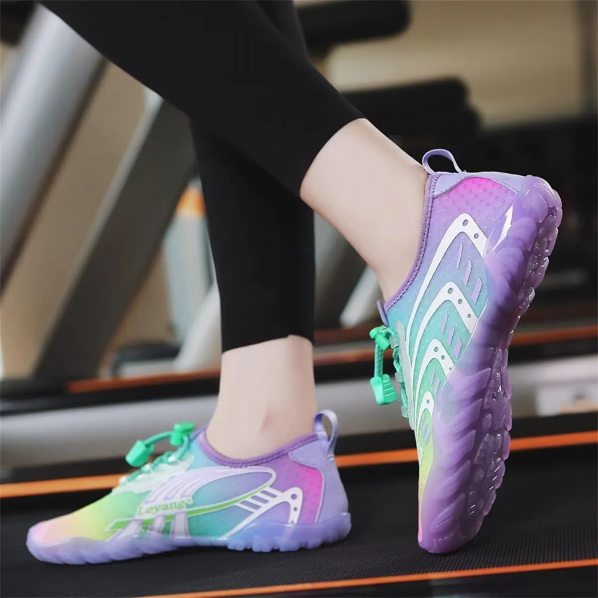 Women Gradient Quick Drying Aqua Shoes for Beach Swimming Running