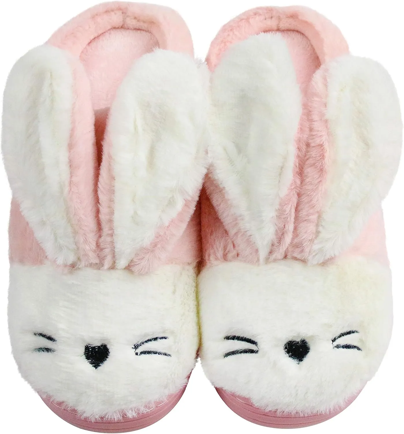 Women Memory Foam House Slippers Cozy Cute Bunny Animal Home Slipper Indoor Outdoor Birthday for Girls Ladies