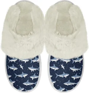 Women Men Slipper Fuzzy Slippers Lightweight House Slipper Non-slip Casual Slippers Indoor Shoes