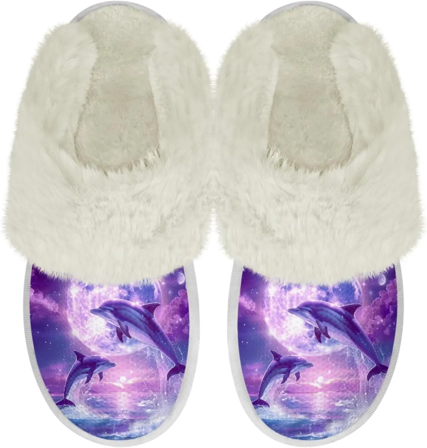Women Men Slipper Fuzzy Slippers Lightweight House Slipper Non-slip Casual Slippers Indoor Shoes