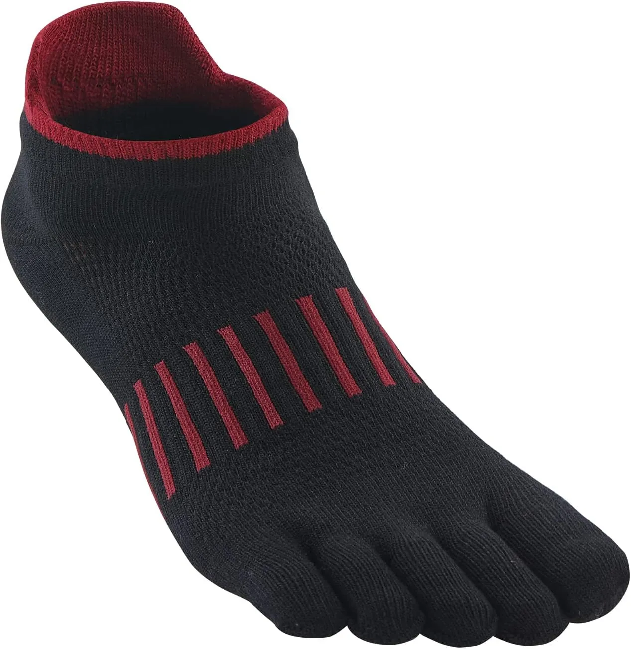 Women Toe Socks 5 Finger Cotton Wicking Athletic 6 Pack 3 Pack