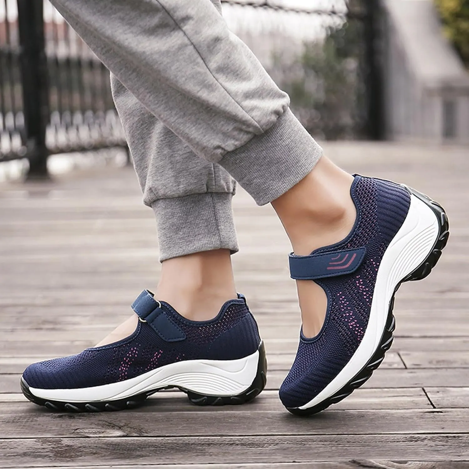 Women's Fashion Sneaker Non Slip Work Wide Comfortable Slip Resistant Work Shoes Beach Shoes Women for Walking On Sand Womens Loafer Sneakers Mens Running Sneakers