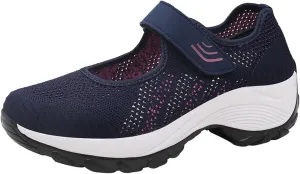 Women's Fashion Sneaker Non Slip Work Wide Comfortable Slip Resistant Work Shoes Beach Shoes Women for Walking On Sand Womens Loafer Sneakers Mens Running Sneakers