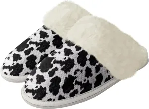 Women's Fuzzy Slipper Home Slippers Fluffy Winter House Shoes Soft Sole Slippers for Indoor