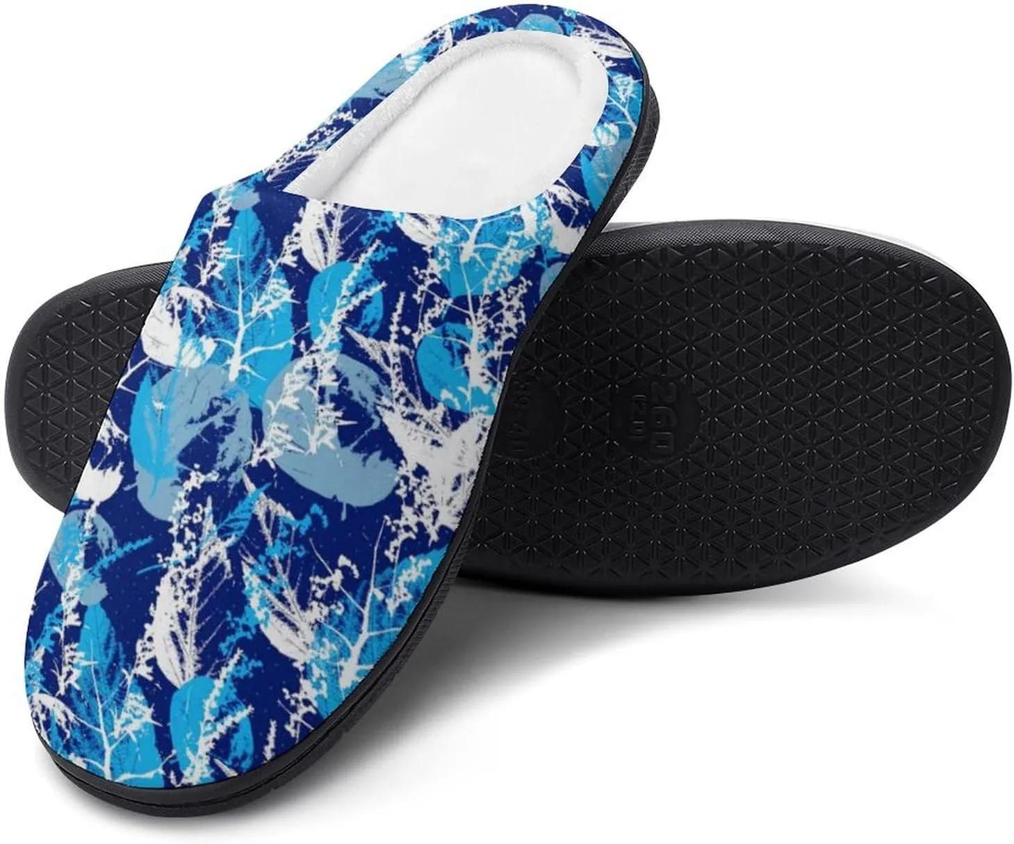 Womens Memory Foam Slippers Soft Bedroom Slip-On Shoes Ladies Halloween Slippers Cotton House Slippers Indoor Outdoor