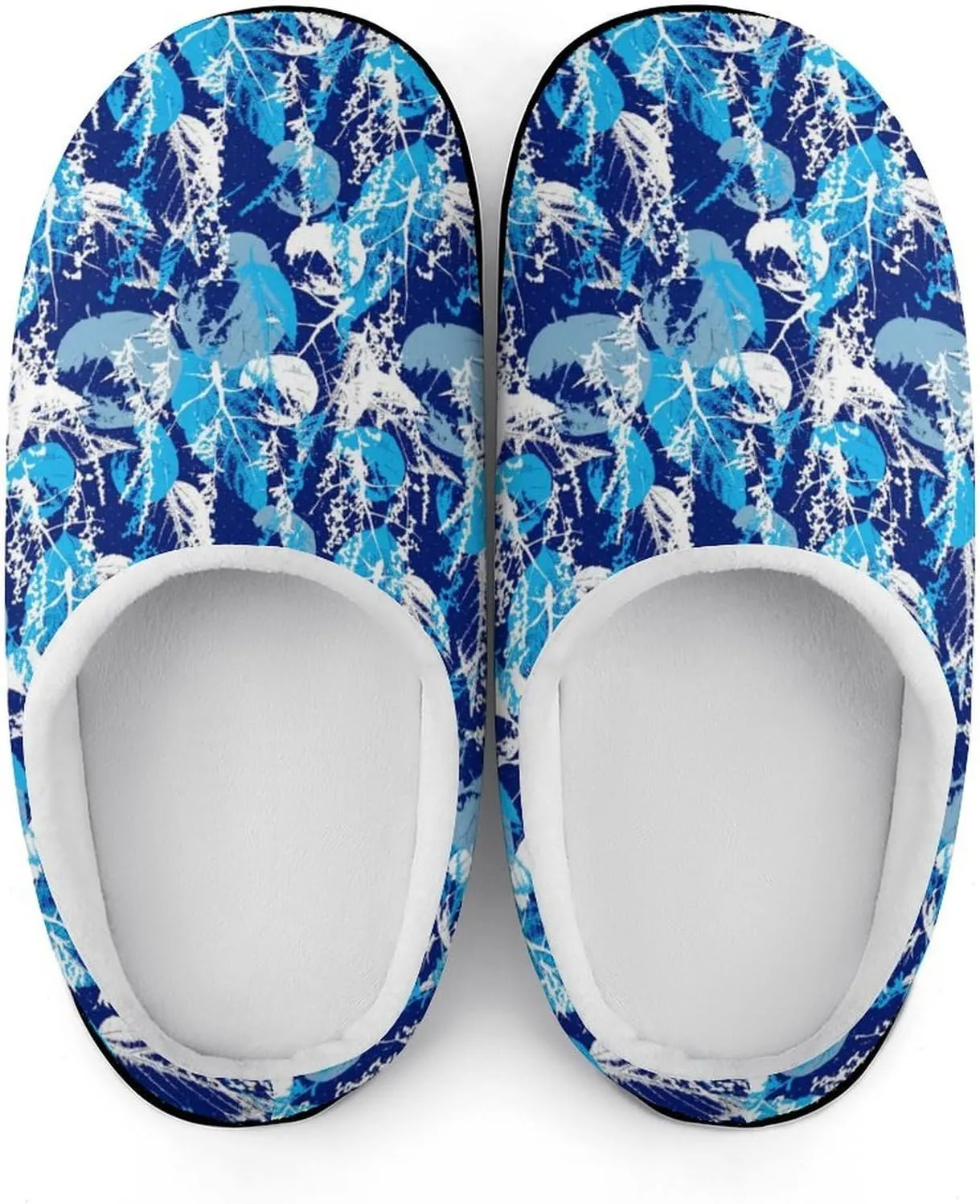 Womens Memory Foam Slippers Soft Bedroom Slip-On Shoes Ladies Halloween Slippers Cotton House Slippers Indoor Outdoor