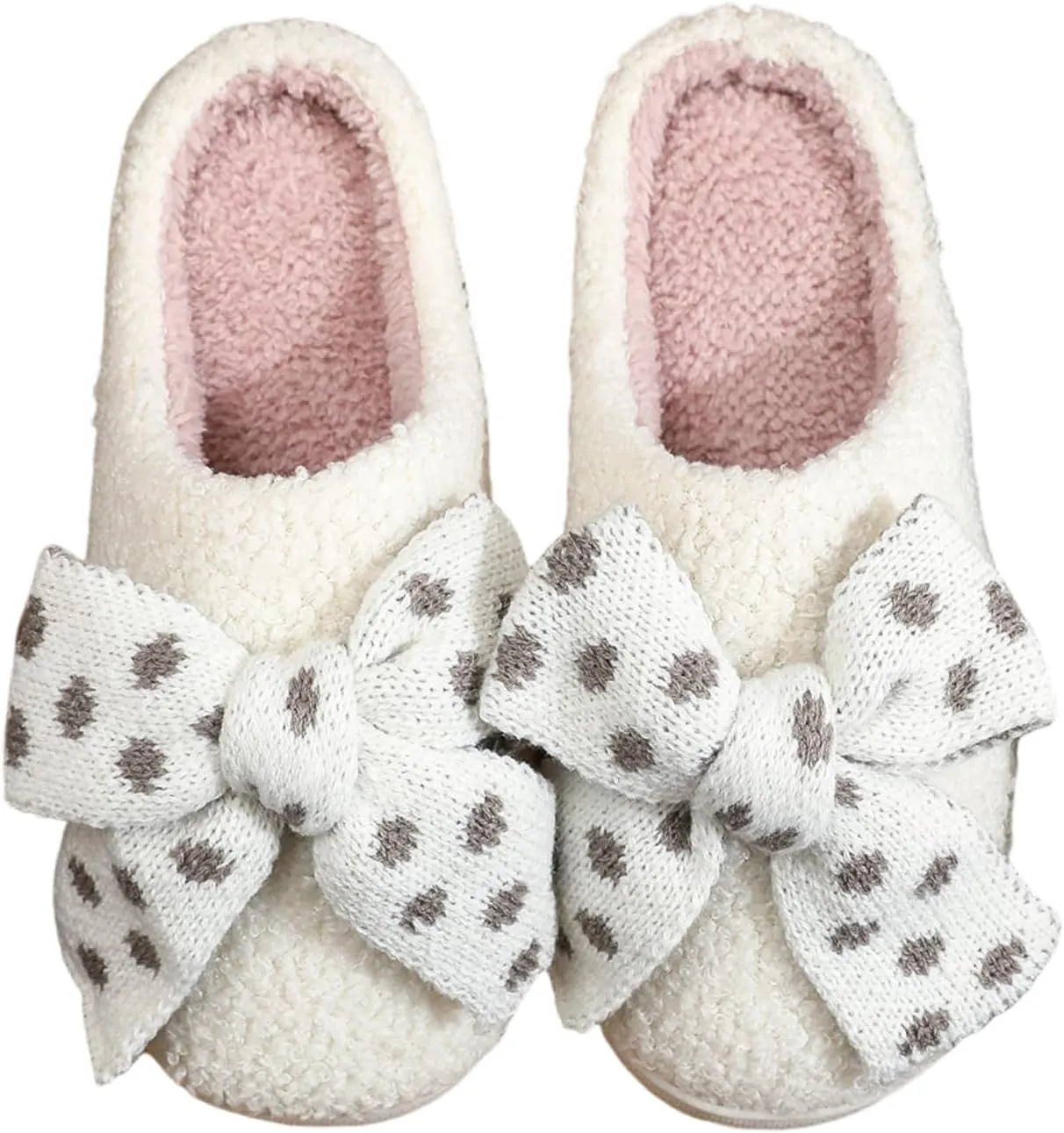 Womens Mens Plant Animal Fruit Slippers Retro Cozy Fluffy Plush Slipper Embroidered printing Warm Memory Foam Indoor Outdoor House Shoes