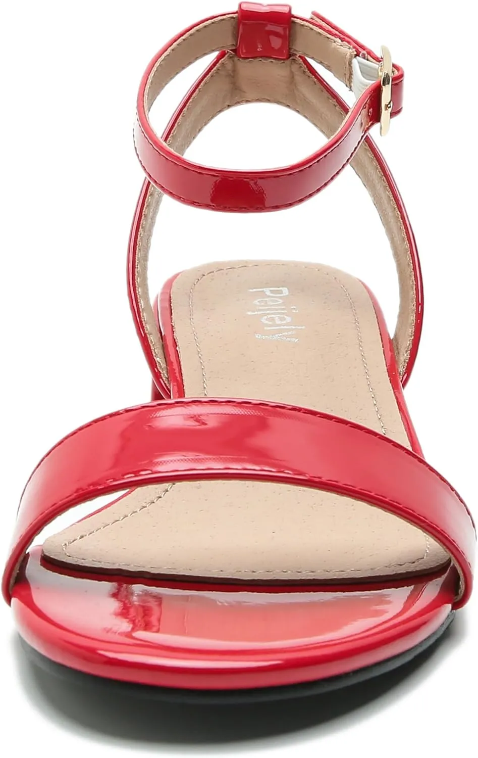 Women's Open Toe Ankle Strap Low Block Chunky Heels Sandals Party Dress Summer Shoes