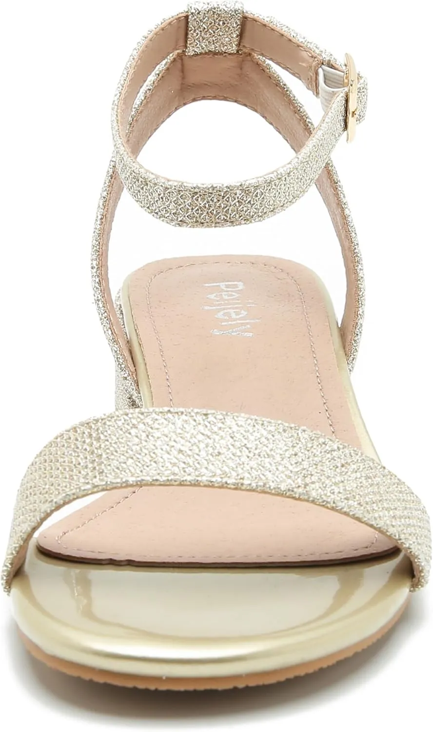 Women's Open Toe Ankle Strap Low Block Chunky Heels Sandals Party Dress Summer Shoes